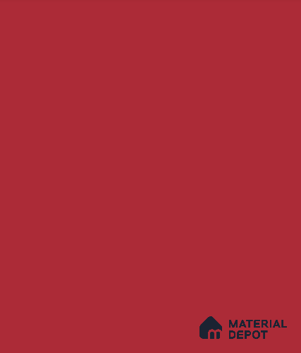 Crayons Series Red Hot 8 ft x 2.5 ft Bendable Solid Surface - 6 mm 