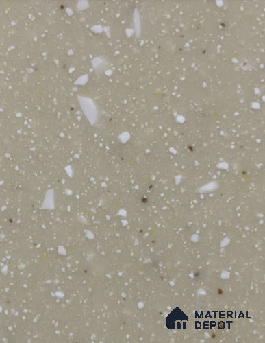 Magna Series Sahara 8 ft x 2.5 ft Non Bendable Solid Surface - 12 mm 