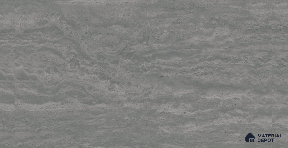ML58 Travertine Dark Gray 1 Meter x 4 ft Marble / Stone Series Film - 0.4 mm