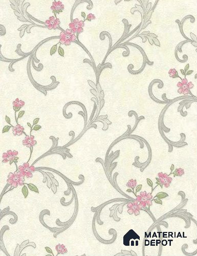DD5700-2 | 10 Meter x 21 Inches Florals look Wallpaper - 57.41 Sq. Ft.