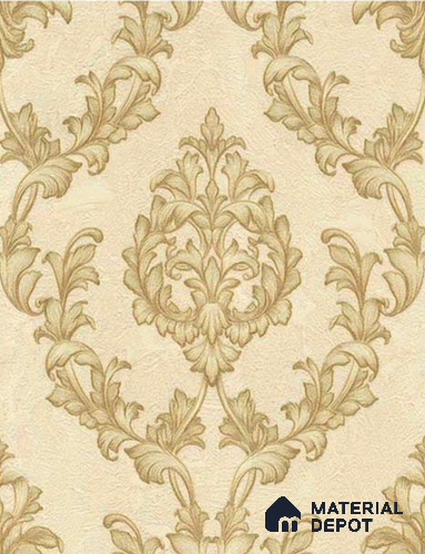 DD5700-28 | 10 Meter x 21 Inches Damask look Wallpaper - 57.41 Sq. Ft.