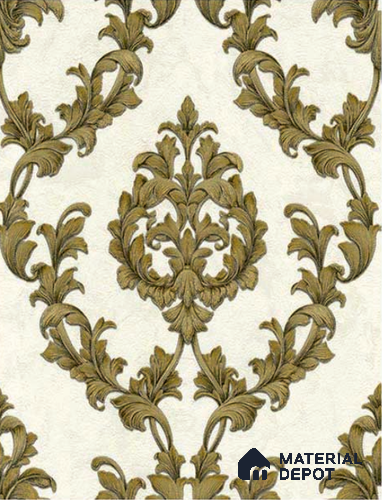 DD5700-34 | 10 Meter x 21 Inches Damask look Wallpaper - 57.41 Sq. Ft.