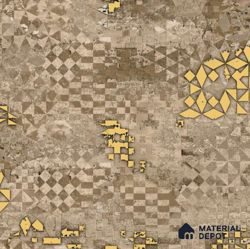 WK27-2707 | 10 Meter x 21 Inches Patterned look Wallpaper - 57.41 Sq. Ft. | Minimum 15% wastage during installation