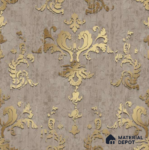 WK27-2733 | 10 Meter x 21 Inches Patterned look Wallpaper - 57.41 Sq. Ft. | Minimum 15% wastage during installation