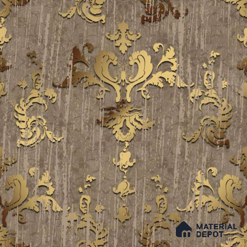 WK27-2734 | 10 Meter x 21 Inches Patterned look Wallpaper - 57.41 Sq. Ft. | Minimum 15% wastage during installation