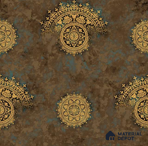 WK27-2704 | 10 Meter x 21 Inches Patterned look Wallpaper - 57.41 Sq. Ft. | Minimum 15% wastage during installation