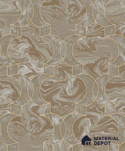 WK28-2813 | 10 Meter x 21 Inches Patterned look Wallpaper - 57.41 Sq. Ft. | Minimum 15% wastage during installation