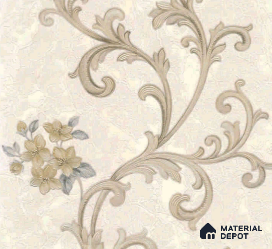 WP401-27 | 9.5 Meter x 21 Inches Florals look Wallpaper - 54.54 Sq. Ft.