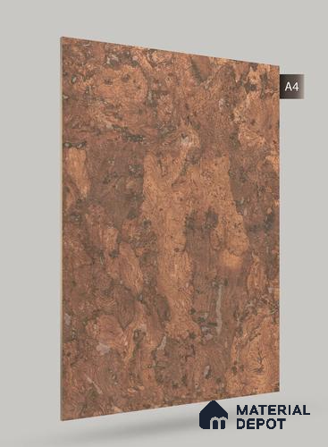 Wooden Look LM 23034 Cork 8 ft x 4 ft Texture Finish Decorative Laminate - 1.25 mm | Suitable for TV Unit, Wardrobe, Kitchen Cabinets