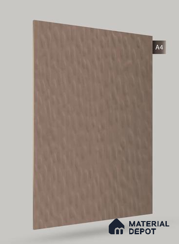 Brown Textured Solid Look ET 1839 8 ft x 4 ft Texture Finish Decorative Laminate - 1.25 mm | Suitable for TV Unit, Wardrobe, Kitchen Cabinets