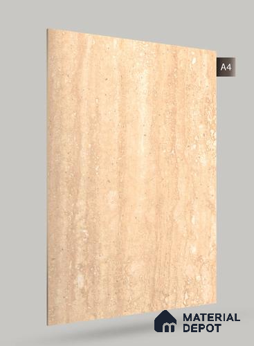 Beige Marble Look GB 1826 8 ft x 4 ft Texture Finish Decorative Laminate - 1.25 mm | Suitable for TV Unit, Wardrobe, Kitchen Cabinets