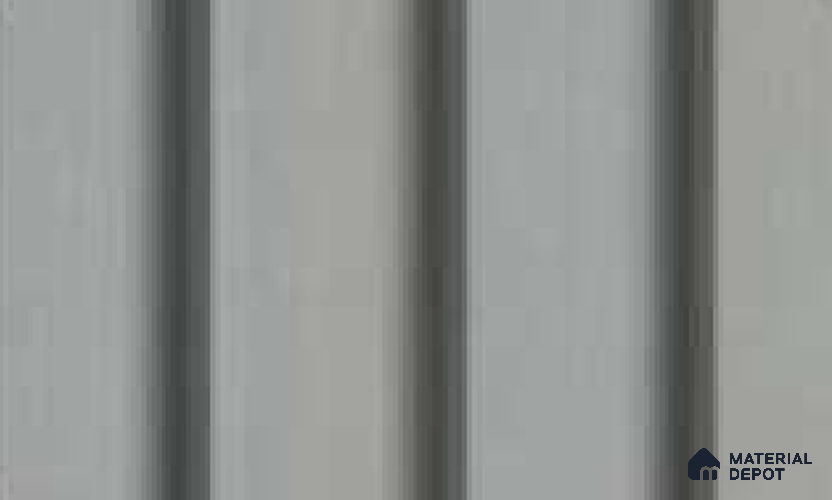 Argento 10 ft x 0.89 ft (3060x270 mm) Wave Design Interior & Exterior Wall & Ceiling Panel - 16 mm | Suitable for Balcony, Facade & Open Area | Width is Subjected to 5% Variation