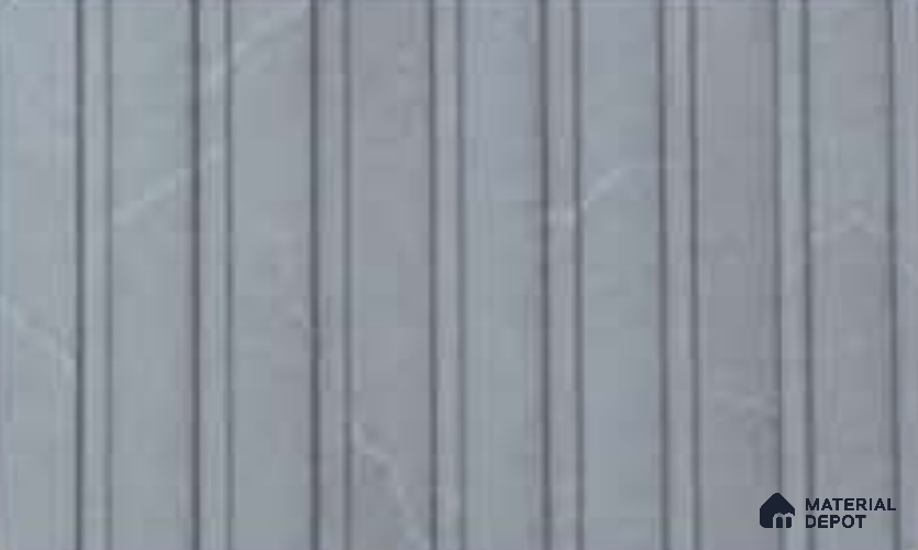 Armani Grey 10 ft x 0.86 ft (3060x265 mm) Louvers Design Interior & Exterior Wall & Ceiling Panel - 14 mm | Suitable for Balcony, Facade & Open Area | Width is Subjected to 5% Variation
