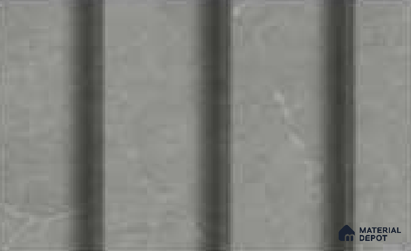Armani Grey 10 ft x 0.89 ft (3060x270 mm) Wave Design Interior & Exterior Wall & Ceiling Panel - 16 mm | Suitable for Balcony, Facade & Open Area | Width is Subjected to 5% Variation