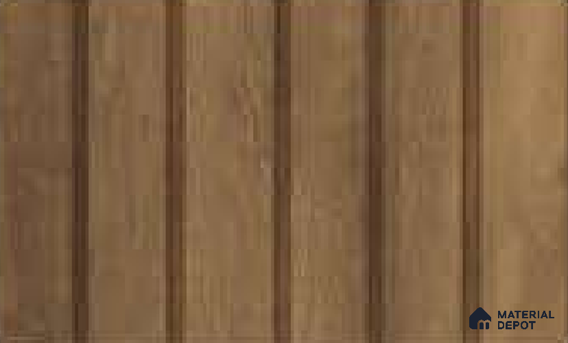 Artisan Oak 10 ft x 1 ft (3060x340 mm) Soffit Design Interior & Exterior Wall & Ceiling Panel - 12 mm | Suitable for Balcony, Facade & Open Area | Width is Subjected to 5% Variation