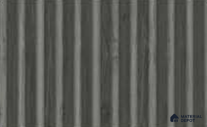 Ash Wood Grey 10 ft x 0.6 ft (3060x180 mm) Arch Design Interior & Exterior Wall & Ceiling Panel - 17 mm | Suitable for Balcony, Facade & Open Area | Width is Subjected to 5% Variation