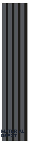 Silver Oak 9.5 ft x 7 inch (2900x177 mm) Silver Oak Design Interior & Exterior Wall & Ceiling Panel - 6 mm