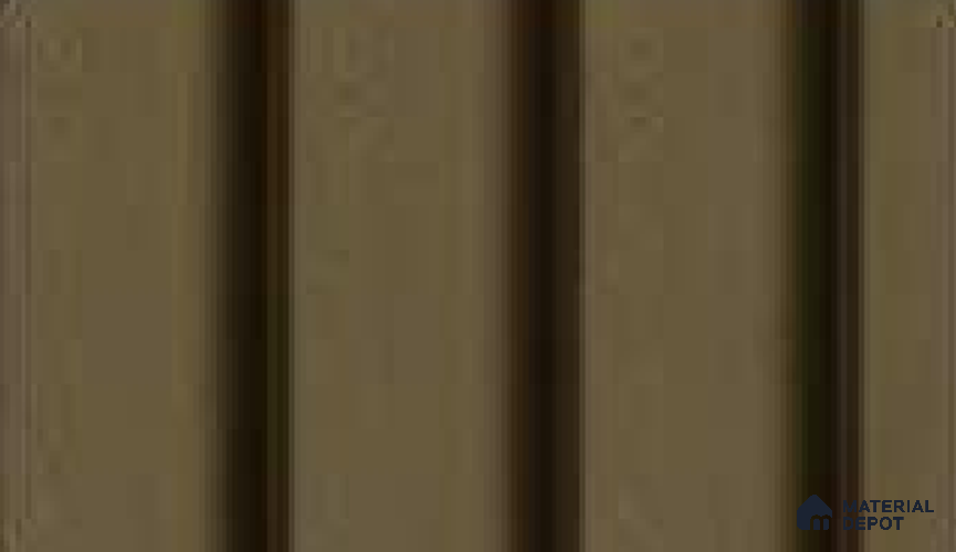 Honey Maple 10 ft x 0.89 ft (3060x270 mm) Wave Design Interior & Exterior Wall & Ceiling Panel - 16 mm | Suitable for Balcony, Facade & Open Area | Width is Subjected to 5% Variation