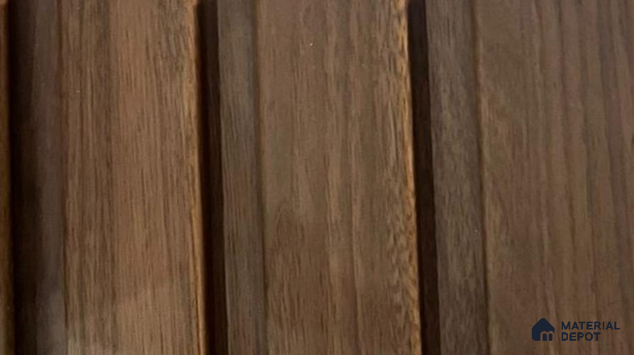 Imperial Nut 10 ft x 0.86 ft Louver/Panel - 14 mm | Width is Subjected to 5% Variation