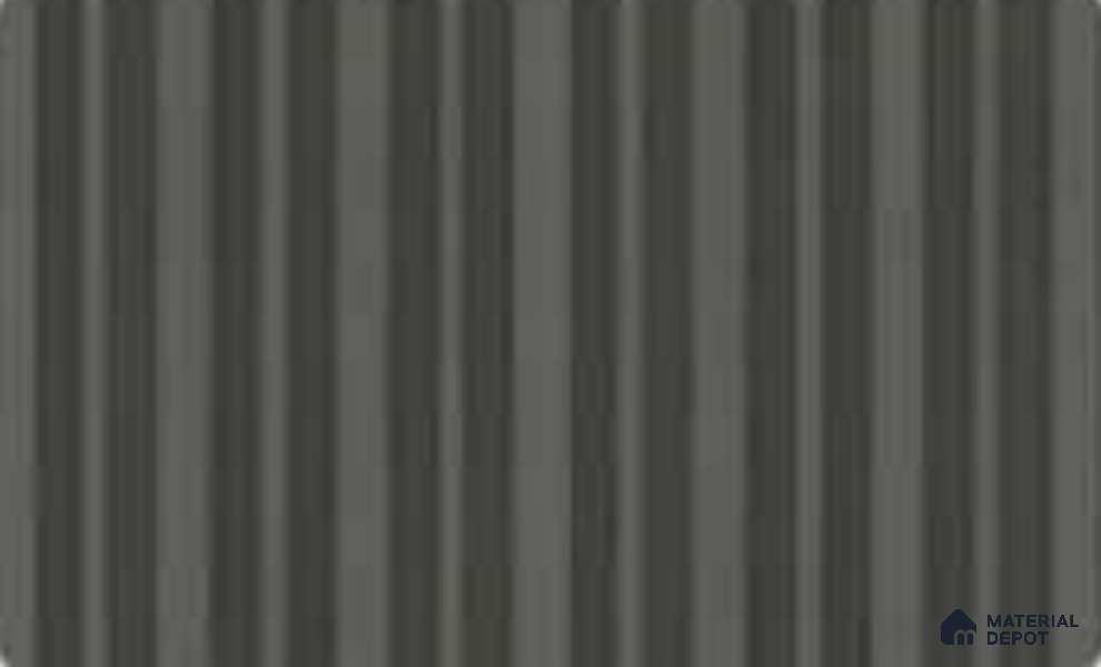 Linen Grey 10 ft x 0.89 ft (3060x270 mm) Stripes Design Interior & Exterior Wall & Ceiling Panel - 20 mm | Suitable for Balcony, Facade & Open Area | Width is Subjected to 5% Variation