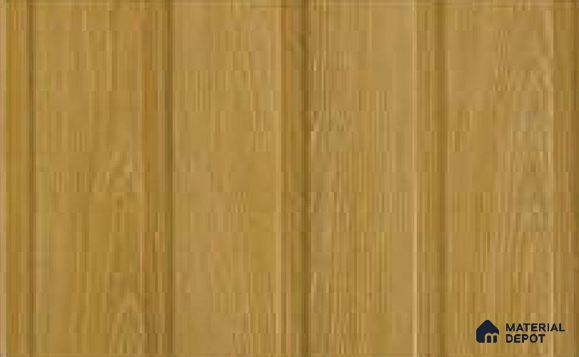 Maple Wood 10 ft x 1 ft (3060x340 mm) Duo Design Interior & Exterior Wall & Ceiling Panel - 12 mm | Suitable for Balcony, Facade & Open Area | Width is Subjected to 5% Variation