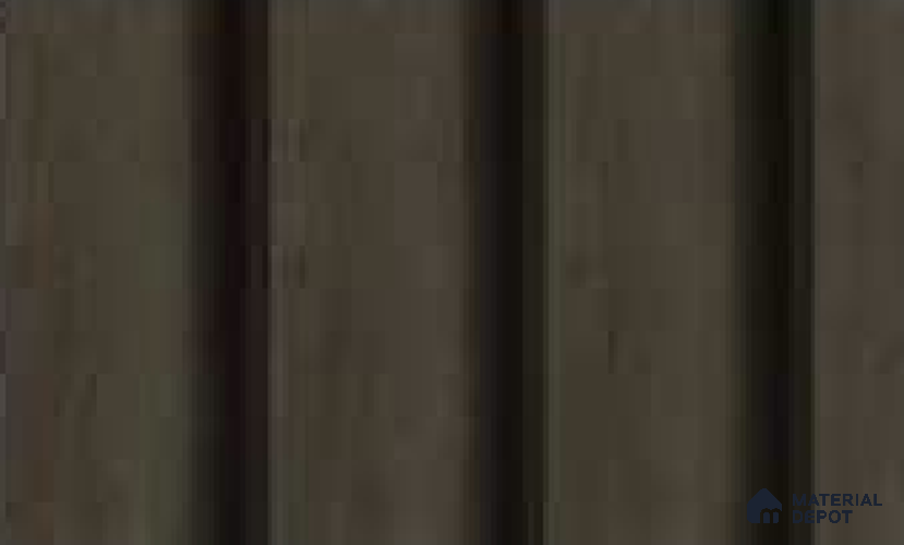 Oak Noir 10 ft x 0.89 ft (3060x270 mm) Wave Design Interior & Exterior Wall & Ceiling Panel - 16 mm | Suitable for Balcony, Facade & Open Area | Width is Subjected to 5% Variation