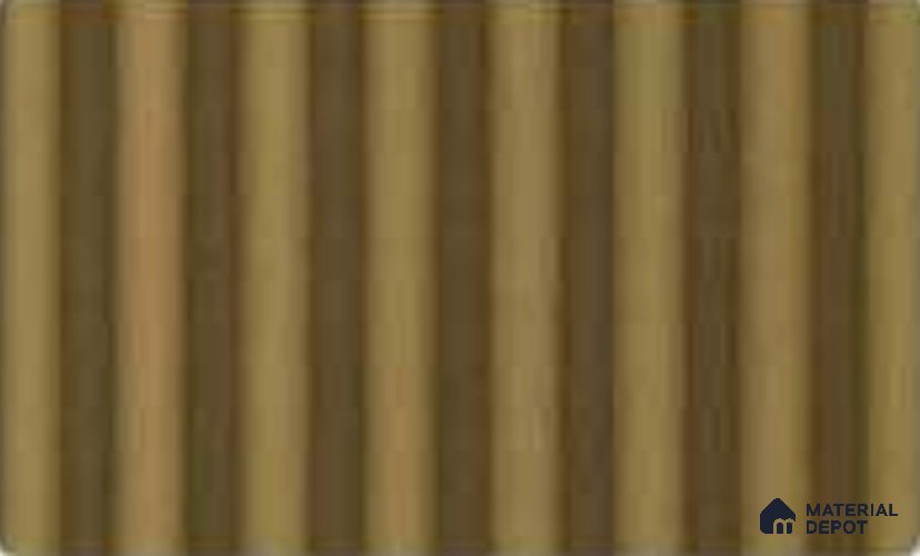 Oro 10 ft x 0.7 ft (3060x215 mm) Dome Dual Black Design Interior & Exterior Wall & Ceiling Panel - 20 mm | Suitable for Balcony, Facade & Open Area | Width is Subjected to 5% Variation