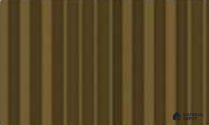 Oro 10 ft x 0.89 ft (3060x270 mm) Unic Dual Tone Design Interior & Exterior Wall & Ceiling Panel - 15 mm | Suitable for Balcony, Facade & Open Area | Width is Subjected to 5% Variation