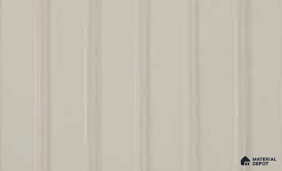 Pearl 10 ft x 0.86 ft (3060x265 mm) Louvers Design Interior & Exterior Wall & Ceiling Panel - 14 mm | Suitable for Balcony, Facade & Open Area | Width is Subjected to 5% Variation