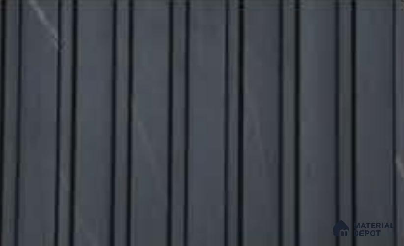 Portoro 10 ft x 1 ft (3060x300 mm) Louvers2 Design Interior & Exterior Wall & Ceiling Panel - 14 mm