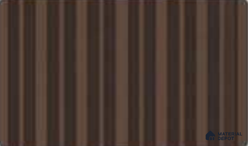 Rame 10 ft x 0.89 ft (3060x270 mm) Stripes Design Interior & Exterior Wall & Ceiling Panel - 20 mm | Suitable for Balcony, Facade & Open Area | Width is Subjected to 5% Variation