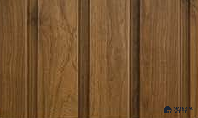 Royal Nut 10 ft x 1 ft (3060x340 mm) Duo Design Interior & Exterior Wall & Ceiling Panel - 12 mm | Suitable for Balcony, Facade & Open Area | Width is Subjected to 5% Variation