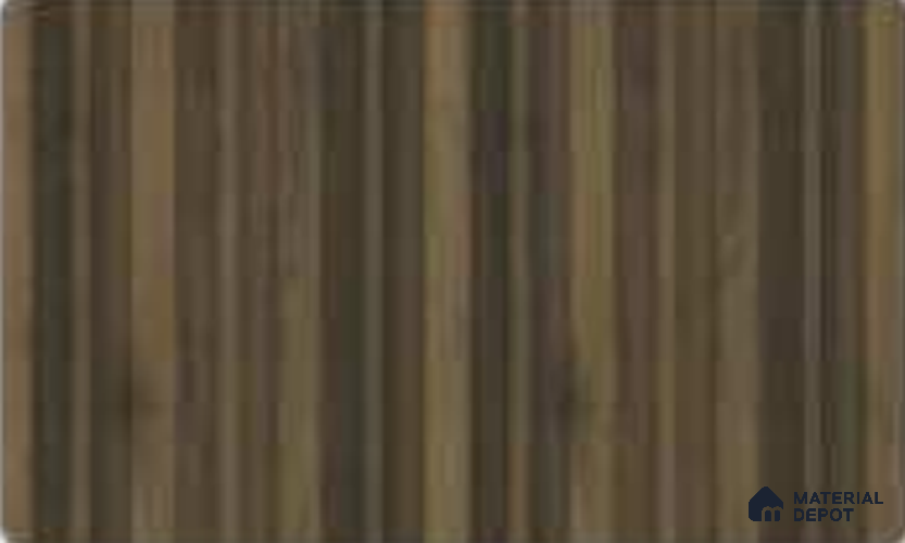 Spiced Walnut 10 ft x 0.89 ft (3060x270 mm) Stripes Dual Tone Design Interior & Exterior Wall & Ceiling Panel - 20 mm | Suitable for Balcony, Facade & Open Area | Width is Subjected to 5% Variation