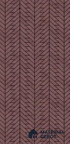 Brown Patterned Look PVC Decorative Wall Panel PN 03728 4 ft x 2 ft - 6 mm | Suitable for Feature Wall, TV Unit & Living Room | Width is Subjected to 5% Variation