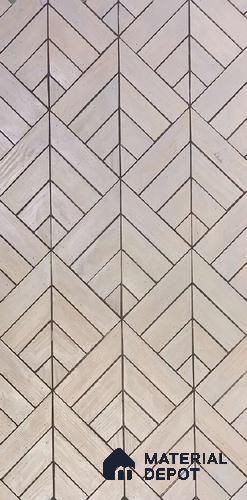 Beige Patterned Look PVC Decorative Wall Panel 4 ft x 2 ft - 6 mm | Ideal for Living Room, Bed Room, TV Unit, Feature Wall | PN 03734 | Width is Subjected to 5% Variation