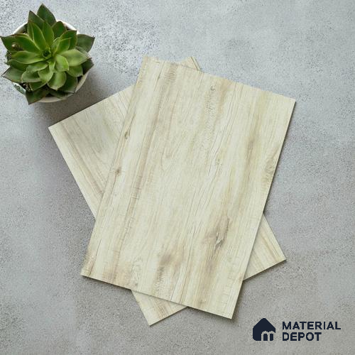 Beige Marble Look LM 02931 Cuneo Oak Light 8 ft x 4 ft Rough Veneer Finish Decorative Laminate - 1 mm | Suitable for TV Unit, Wardrobe, Kitchen Cabinets