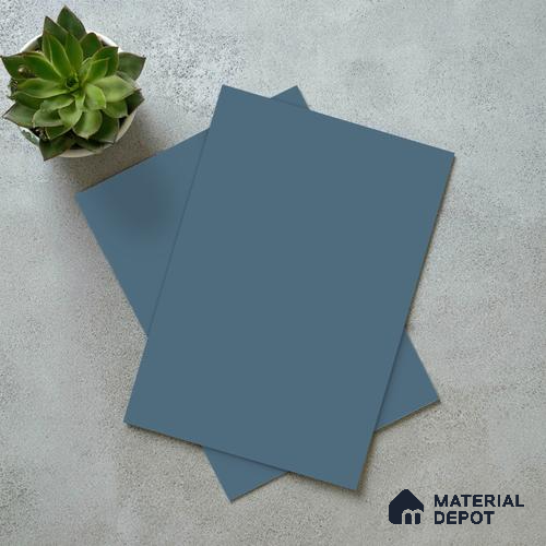 Solid Colors Look LM 01701 Morning Blue 8 ft x 4 ft Super Matte Finish Decorative Laminate - 1 mm | Suitable for Living Room, Kitchen, Office