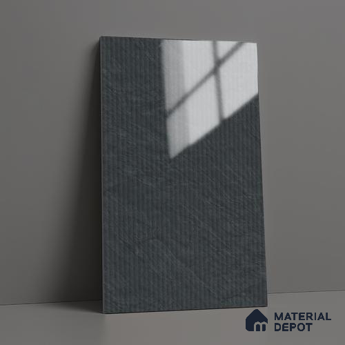 Marble Fluted Look LM 01259 Calatorano 8 ft x 4 ft Glassious Flute Finish Decorative Laminate - 1 mm | Suitable for TV Unit, Wardrobe, Kitchen Cabinets