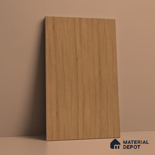 Wooden Fluted Look LM 01269 Alstonia 8 ft x 4 ft Bamboo Channel Finish Decorative Laminate - 1 mm | Suitable for TV Unit, Wardrobe, Kitchen Cabinets