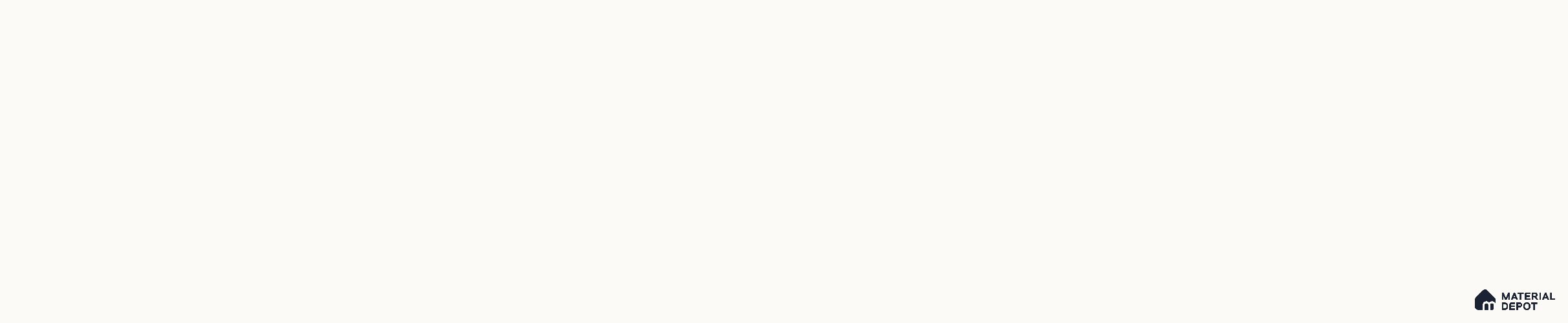 S028 Alphine White 8.17 ft x 2.49 ft Bendable Acrylic Solid Surface Corian - 6 mm