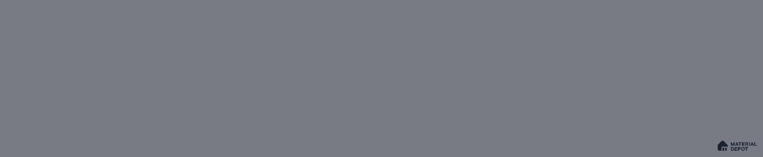 S103 Concrete Gray 12.07 ft x 2.49 ft Bendable Acrylic Solid Surface Corian - 12 mm