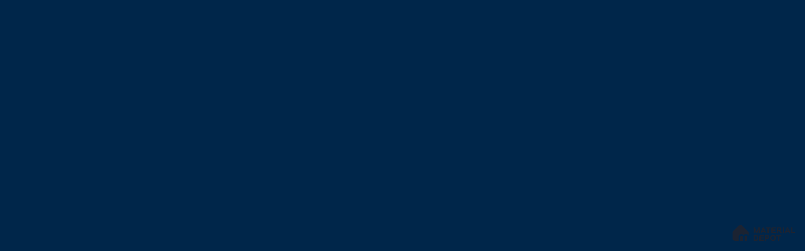 S107 Mazarin Blue 12.07 ft x 2.49 ft Bendable Acrylic Solid Surface Corian - 12 mm