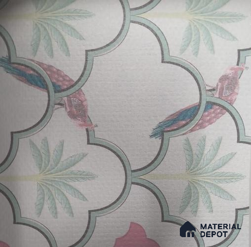 WC04GMF Coromandel Palm Tree 39 Inches Fiberglass Grassmat Wallcovering (Customised Size Wallpapers)