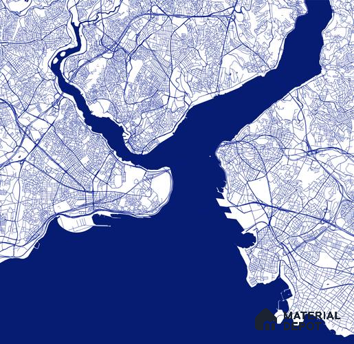 MAO - 24 | Map Series Map Look 50 inches Premium Paper (Customized Size Wallpaper)