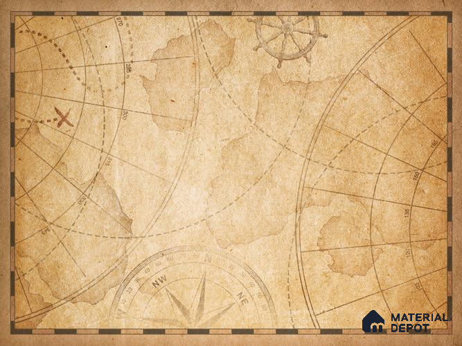MAP - 02 | Map Series Map Look 40 inches Canvas Paper (Customized Size Wallpaper)