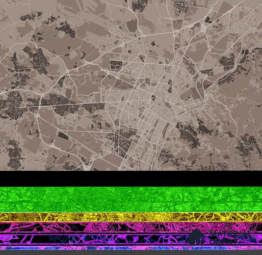 MAP - 15 B | Map Series Map Look 50 inches Premium Paper (Customized Size Wallpaper)
