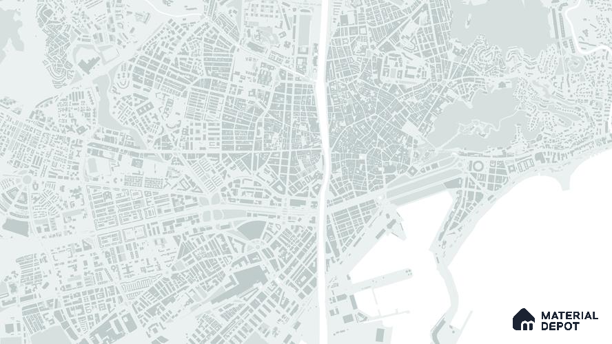 MAP - 16 | Map Series Map Look 40 inches Canvas Paper (Customized Size Wallpaper)