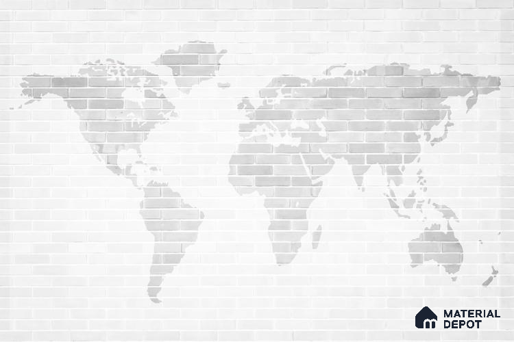 MAP - 17 | Map Series Map Look 40 inches Sandblast Paper (Customized Size Wallpaper)