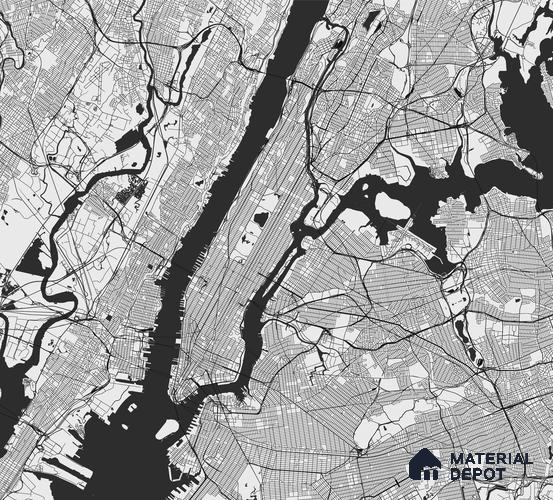 MAP - 22 A | Map Series Map Look 52 inches Economy Paper (Customized Size Wallpaper)
