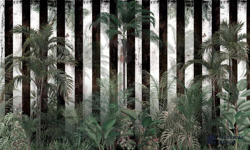 MIND051 | Murals Series Patterned Look 52 inches Economy Paper (Customized Size Wallpaper)